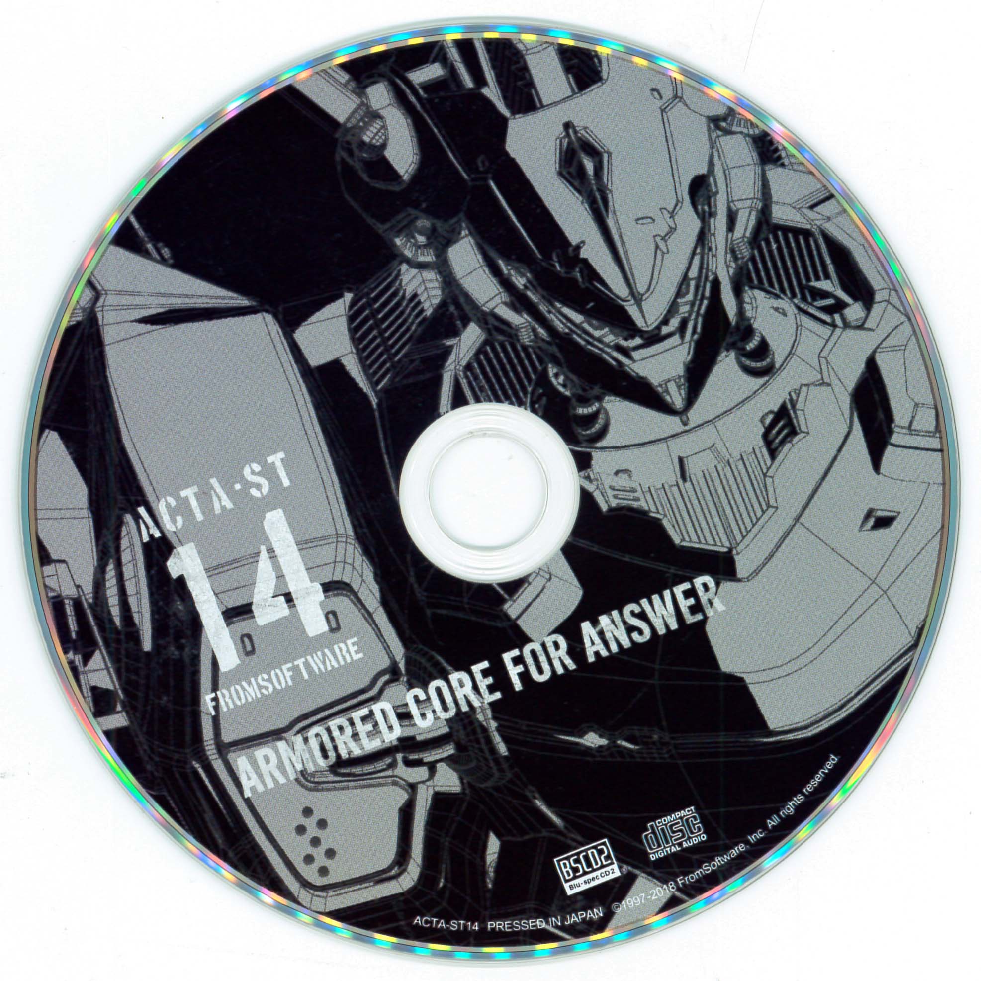 ARMORED CORE ORIGINAL SOUNDTRACK 20th ANNIVERSARY BOX (2018